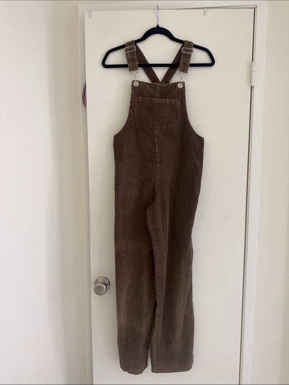 Vintage Timing Brown Corduroy Women's Overalls size Small